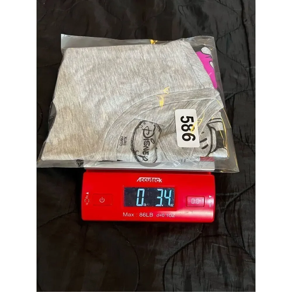 Disney Top Girls Youth Size XL Gray‎ Minnie and Mickey Mouse Graphic T-Shirt
